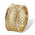 Open Weave Decorative Ring in Gold-Plated-12 at PalmBeach Jewelry