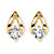 .80 TCW Round Cubic Zirconia Earrings in Yellow Gold Tone-11 at PalmBeach Jewelry