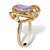 Marquise-Cut Aurora Borealis Crystal Cocktail Ring in Gold-Plated-12 at PalmBeach Jewelry