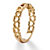 Yellow Gold-Plated "Circle of Hearts" Ring-12 at PalmBeach Jewelry