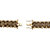 20 TCW Round Smoky Quartz Tennis Bracelet in Gold-Plated-12 at PalmBeach Jewelry