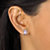 SETA JEWELRY 11.42 TCW Multicolor Cubic Zirconia 5-Pair Multi-Cut Set of Stud Earrings in Yellow Gold Tone-13 at Seta Jewelry