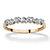 Diamond Accent Multi-Heart Promise Band Ring in Solid 10k Gold-11 at PalmBeach Jewelry