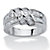 1.54 TCW Princess-Cut Cubic Zirconia Wrap Ring in .925 Sterling Silver-11 at PalmBeach Jewelry