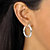 SETA JEWELRY 3 Pair Hoop Earrings Set in Sterling Silver (1", 3/4", 1/2")-15 at Seta Jewelry