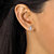 SETA JEWELRY Multi-Cut Cubic Zirconia 7 Pair Stud Earrings Set 8.16 TCW in Platinum over Sterling Silver-15 at Seta Jewelry