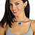 Oval-Shaped Simulated Blue Lapis Silvertone Antique-Finish Pendant and Earrings Set-16 at PalmBeach Jewelry