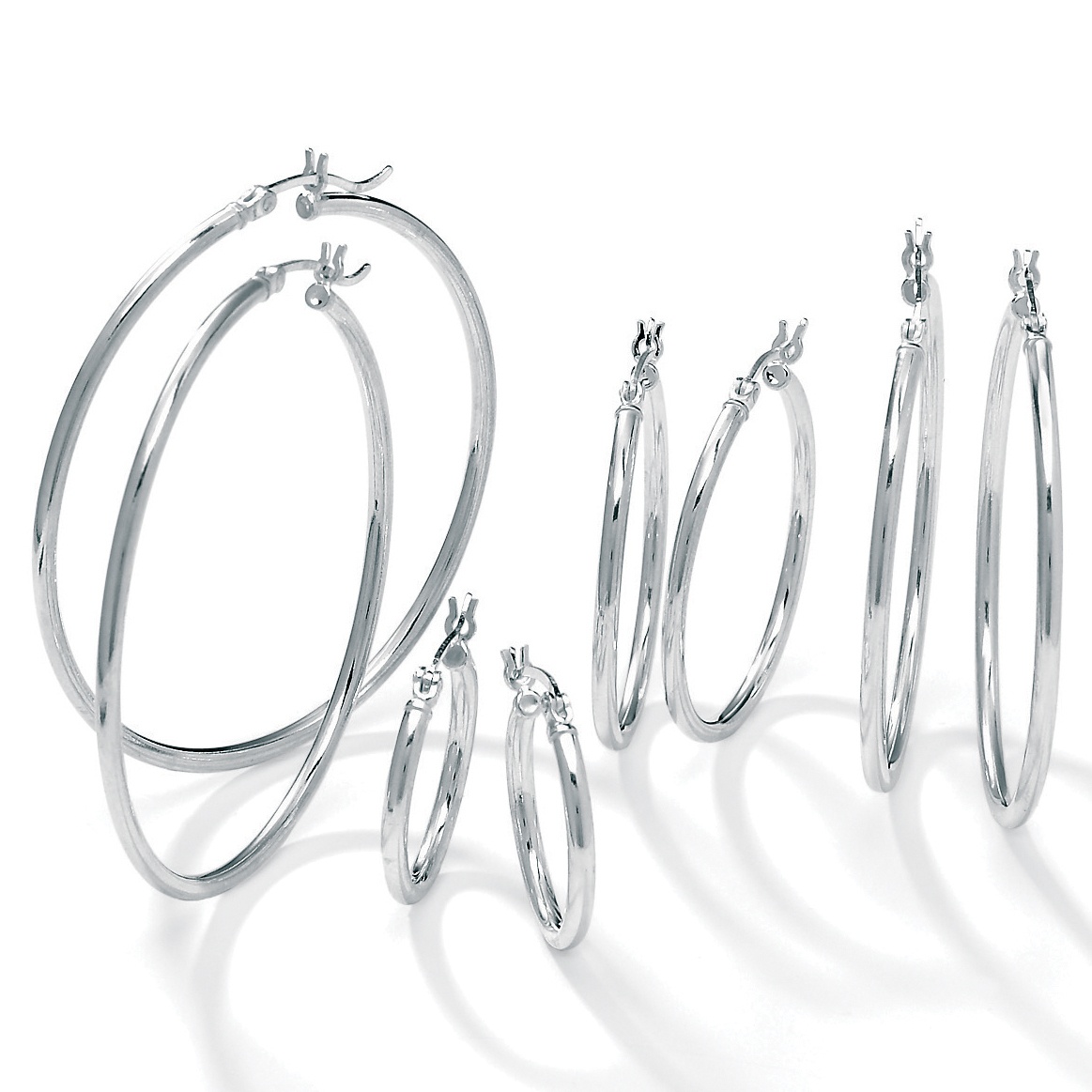 1 1 2 sterling silver hoop earrings