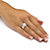 4 TCW Round White Cubic Zirconia .925 Sterling Silver Solitaire Engagement Ring-13 at Direct Charge presents PalmBeach