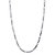 Figaro-Link Chain Necklace in Sterling Silver 20" (3mm)-11 at PalmBeach Jewelry