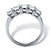 1.85 TCW Princess-Cut Cubic Zirconia Platinum over Sterling Silver Wedding Band Ring-12 at PalmBeach Jewelry