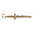 SETA JEWELRY 10k Two-Tone Gold Religious Crucifix Cross Pendant-12 at Seta Jewelry