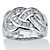 1.80 TCW Baguette Cut Cubic Zirconia Channel-Set Ring in Platinum over .925 Sterling Silver-11 at PalmBeach Jewelry