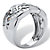 1.80 TCW Baguette Cut Cubic Zirconia Channel-Set Ring in Platinum over .925 Sterling Silver-12 at PalmBeach Jewelry