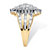 1/3 TCW Round White Diamond Marquise-Shaped Cluster Ring in Solid 10k Yellow Gold-12 at Direct Charge presents PalmBeach
