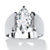 Marquise-Cut Cubic Zirconia Solitaire Wide Band Ring 2.48 TCW in Sterling Silver-11 at PalmBeach Jewelry