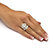 5.98 TCW Marquise-Cut Cubic Zirconia Sterling Silver Bridal Engagement Ring Set-13 at PalmBeach Jewelry
