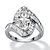 4.93 TCW Marquise-Cut Cubic Zirconia Platinum over Sterling Silver Channel-Set Ring-11 at PalmBeach Jewelry