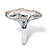 Cultured Freshwater Pearl and White Topaz Accented Ring in Sterling Silver-12 at PalmBeach Jewelry