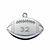 Sterling Silver Personalized Football Charm Pendant-11 at PalmBeach Jewelry