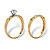 Round Diamond Accent 2-Piece Bridal Set in 10k Yellow Gold-12 at Direct Charge presents PalmBeach