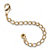 14k Yellow Gold Tone Cable-Chain Extender 3"-11 at Direct Charge presents PalmBeach