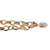 Diamond Accent Heart Charm Bracelet in 14k Gold over Sterling Silver 7.25"-12 at PalmBeach Jewelry