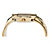 SETA JEWELRY Hammered-Style Cuff Watch in Yellow Gold Tone-12 at Seta Jewelry