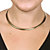 Omega Link Choker Necklace in Yellow Gold Tone 16"-13 at PalmBeach Jewelry