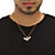 Men's Diamond Accent Two-Tone 10k Gold  Golden Eagle Pendant-14 at Direct Charge presents PalmBeach