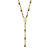 Rosary Style Necklace in 18k Gold over Sterling Silver-12 at PalmBeach Jewelry