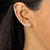 SETA JEWELRY 1.80 TCW Round Cubic Zirconia Stud Earrings in 10k Gold-13 at Seta Jewelry