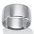 Polished 11 mm Wedding Band in Sterling Silver Sizes 7-12-11 at PalmBeach Jewelry