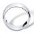 SETA JEWELRY Polished 11 mm Wedding Band in Sterling Silver Sizes 7-12-12 at Seta Jewelry
