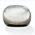 SETA JEWELRY Oval-Shaped Mother-Of-Pearl Black Jade Greek Key Ring in 14k Gold-11 at Seta Jewelry