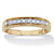 Men's 1/10 TCW Round Diamond 10k Yellow Gold Anniversary Ring Wedding Band-11 at PalmBeach Jewelry