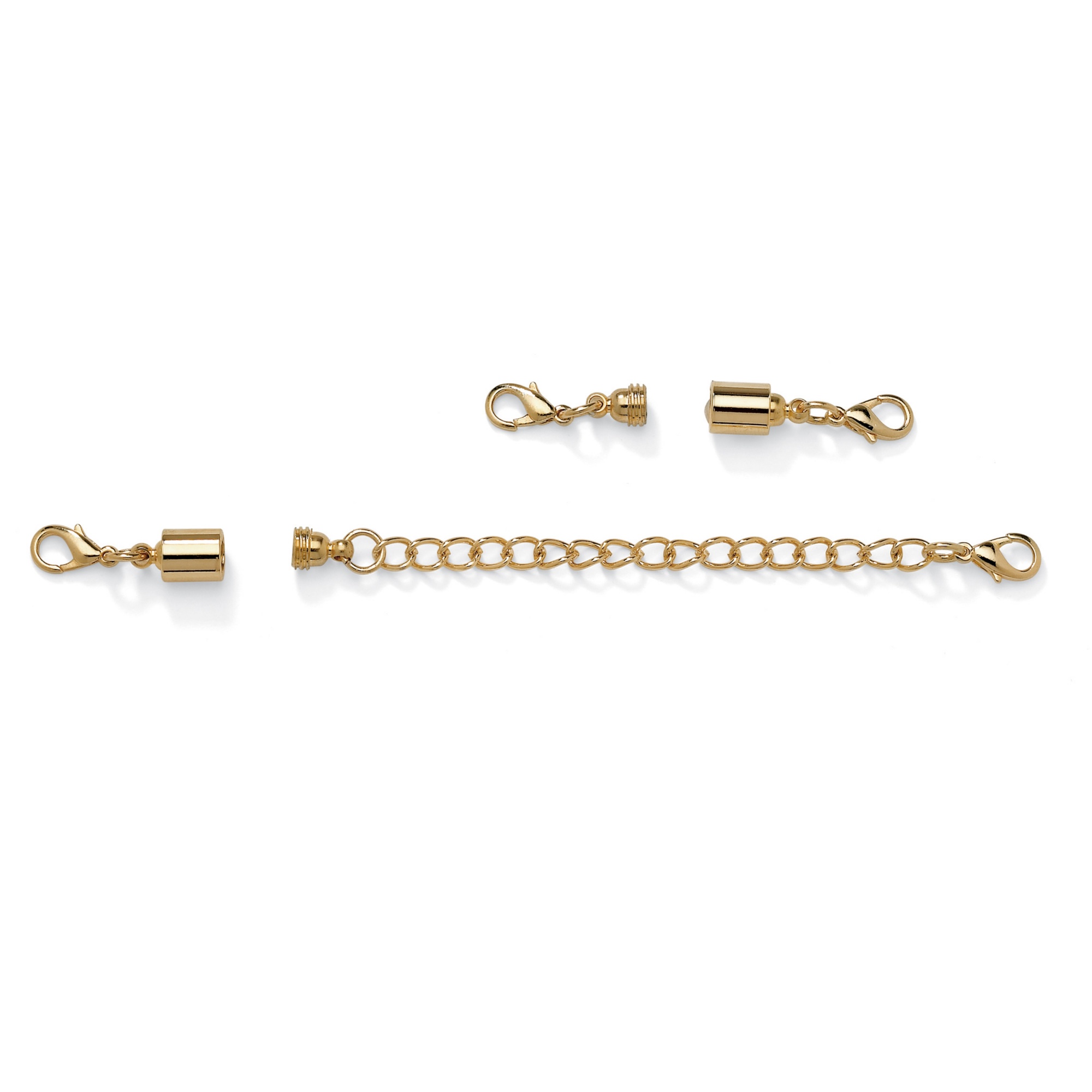 MKCYD Multi Necklace Layering Clasps Strong Magnetic Clasp, Gold And