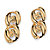 Curb-Link Necklace, Bracelet and Drop Earrings 3-Piece Set in Yellow Gold Tone-16 at Direct Charge presents PalmBeach