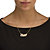 Personalized Double-Heart Two-Tone Nameplate Necklace in 18k Gold over Sterling Silver 18"-13 at PalmBeach Jewelry