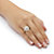 1/10 TCW Round Diamond Pear-Shaped Ballerina Setting Ring in 10k Gold-13 at Direct Charge presents PalmBeach
