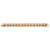 Men's 10.35 TCW Square Cubic Zirconia Gold-Plated Bar-Link Bracelet 8.25"-15 at Direct Charge presents PalmBeach