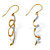 Diamond Accent 10k Yellow Gold Ribbon Drop Earrings-12 at Direct Charge presents PalmBeach