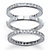 3 Piece 2.02 TCW Cubic Zirconia Eternity Stack Bands Set in Platinum over Sterling Silver-11 at PalmBeach Jewelry