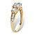 Round Cubic Zirconia Engagement Anniversary Ring 1.89 TCW in Solid 10k Gold-12 at PalmBeach Jewelry