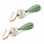 Jade and Cultured Freshwater Pearl Accent 10k Yellow Gold Drop Earrings-12 at Direct Charge presents PalmBeach