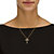 Diamond Accent Cross Pendant Necklace in 18k Gold over Sterling Silver 18"-13 at PalmBeach Jewelry