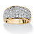 1.25 TCW Pave Cubic Zirconia Ring in Gold-Plated-11 at PalmBeach Jewelry