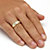 Men's Pave Diamond Wedding Band 1/8 TCW in 18k Gold over Sterling Silver-14 at PalmBeach Jewelry