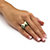 Genuine Green Jade 14k Yellow Gold Butterfly Ring-13 at PalmBeach Jewelry