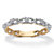 Diamond Accent Stackable Eternity Promise Ring in 10k Yellow Gold-11 at PalmBeach Jewelry